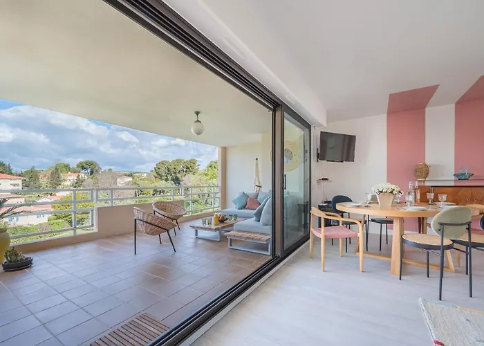Appartement Le Parc For 5 By Sunset Antibes